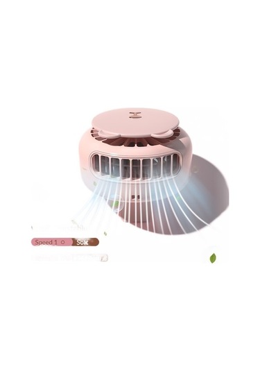 Taşınabilir Bladeless Usb Fan 3 Hız Doğal Rüzgar Sessiz Mini Yaz Usb El Fan İle Açık / Ofis Ipi İle Usb Gadgets C5nsj5 Pembe