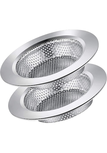 Paslanmaz Çelik Seyyar Lavabo Süzgeci 11 X 11 X 3