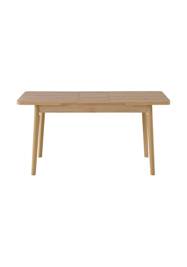 Pars Ortadan Açılır Mutfak Masası 75x120 Cm Meşe