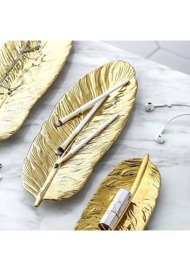 Kangvka Pembe Küçük Seramik Kanat Desenli Gümüş Kenarlı Mutfak & Dekoratif Saklama Tabağı Meyve, Atıştırmalık, Tatlı, Mücevher