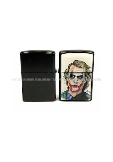 Joker Mat Siyah Kapaklı Benzinli Çakmak N11.1173