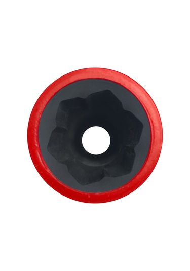 Singree Mercedes Benz S Serisi Tekerlek Koruma Somun Anahtarı - 17mm 6 Nokta Tasarım, 1/2" Kare Sürücü, 87mm Uzunluk, Kırmızı & Siyah