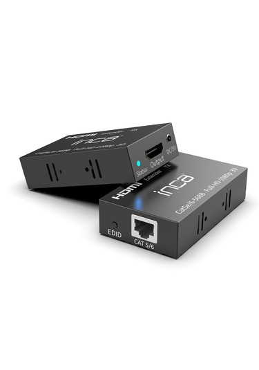 Inca Iex-60 Cat5e/cat6 60m Full Hd 1080p 3d Hdmı Extender
