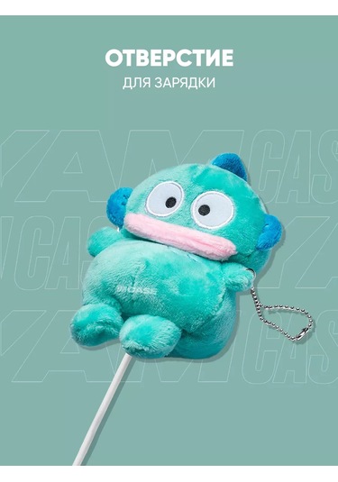 Yamcase Airpods Uyumlu Pro, Pro 2 İçin Peluş Kılıf, Kulaklık Kılıfı 161449312 Yeşil