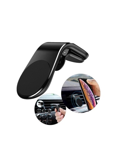 Torima Jx-006 Siyah Çok Amaçlı Magnetic Car Holder Araç İçi Telefon Tutucu Siyah