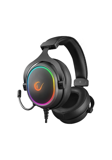 Rampage Onyx-S Siyah USB 7.1 Version Rgb LED + Ses Kontrollü Oyuncu Kulaklığı