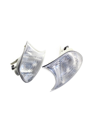 Reedark Bmw E46 Coupe 1998-2001 Beyaz Köşe Lambaları, 63126904307/8 Oem Uyumlu, Plastik, 2 Adet Set Gz.l085bl+br