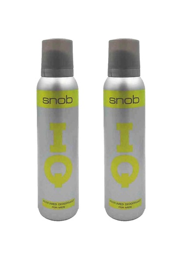 Snob IQ Erkek Sprey Deodorant 2 x 150 ML