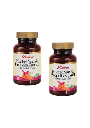 Balen Kudret Narı Propolis 375mg 60 Kapsül 2 Adet