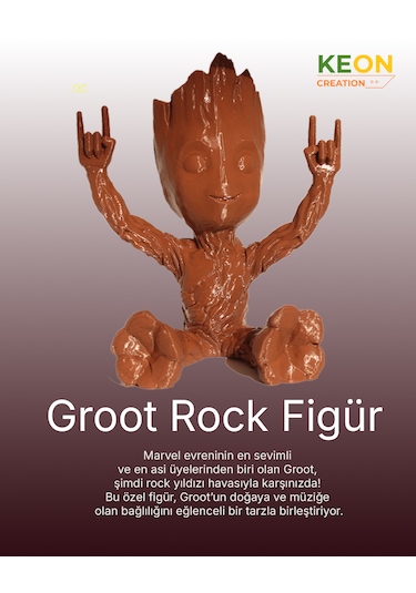 Groot Rock Figür