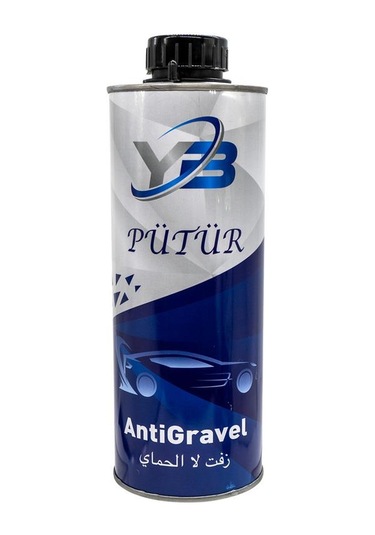Anti Gravel Darbe Koruyucu Pütür Boya 1 Kg - Siyah