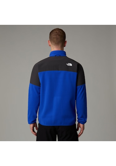 The North Face M Glacier Heavyweight Full Zip Erkek Polar-28936-mavi Mavi