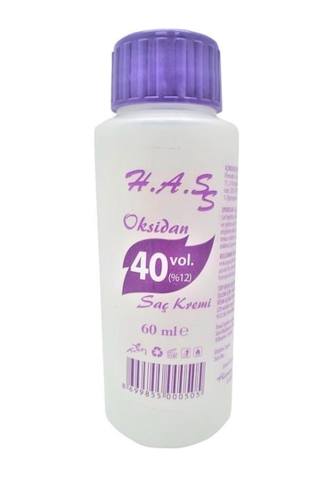 H.A.S Oksidan Peroksit 40 Volüm %12 60 Ml X 6 (476726959)