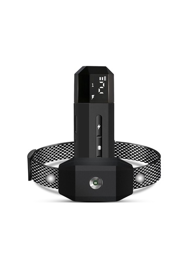 Uu0259b Led Işıklı Köpek Eğitim Cihazı Köpekler İçin Havlama Siyah