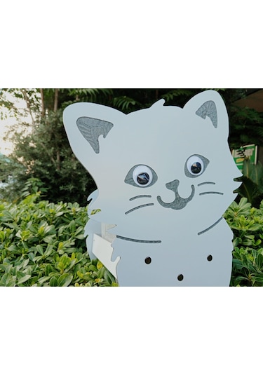 Kedi Saksı Saksı Hediyeli