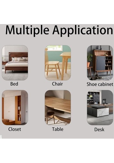 Mobilya Ayakları 22 Mm 20'li Set Ptfe Sandalye Bacak Koruyucuları Fayans Ve Ahşap Zeminler İçin B Diğer