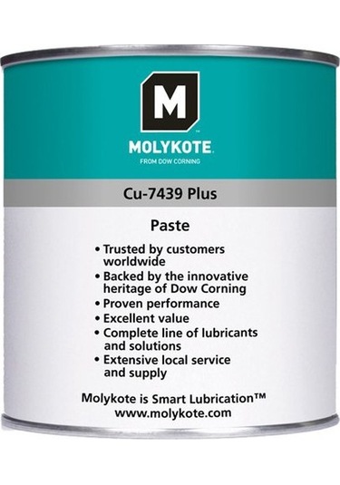 Molykote Cu 7439 Bakır Tozu İçeren Yüksek Performans Gresi 1 KG