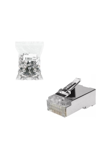 Rj45 Ftp Soket Metal Cat6 100 Adet S Link Sl M36