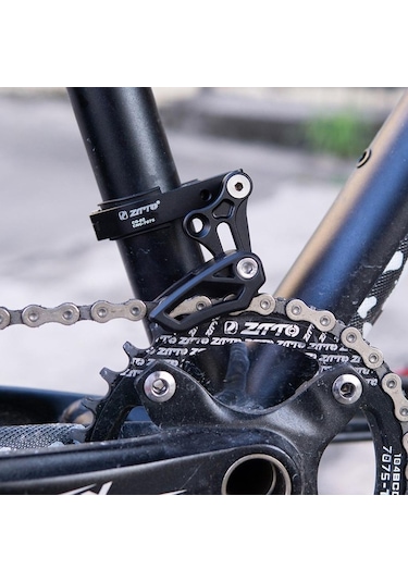 Dinosaurs Decor Hafif Bisiklet Kılavuzu Zincir Koruyucu Dağ Bisikleti Mtb Için Tek Hız Altın