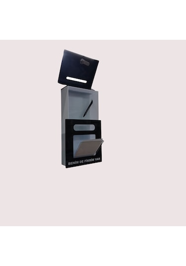 Siyah Pleksi Fikir Kutusu