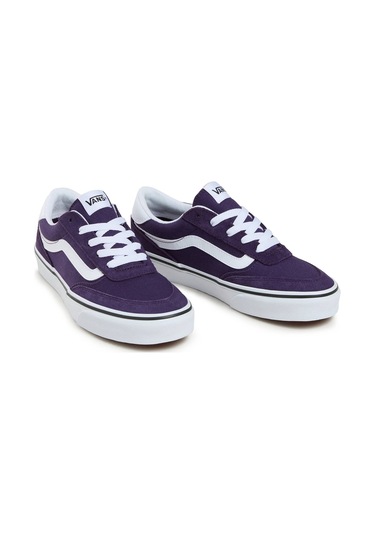 Vans Vn000d7u Brooklyn Ls Sneakers Mor Unisex Spor Ayakkabı Mor