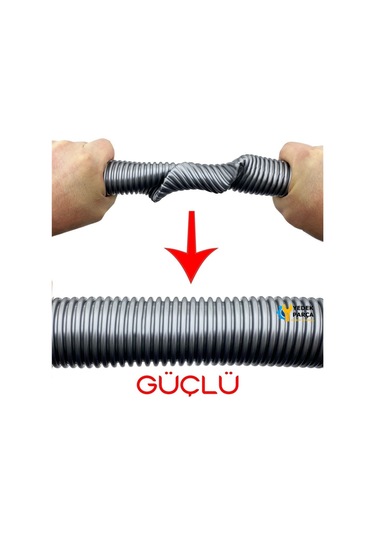 Karcher Uyumlu Nt 27/1 Süpürge Emiş Hortumu Başlığı Borusu