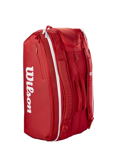 Wilson Super Tour 15pk 2025 Kırmızı Tenis Çantası Wr8036601001