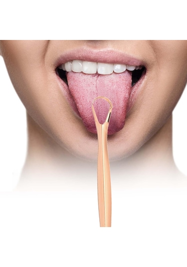 Dolıty 2 Parça Dil Kazıyıcı Kötü Nefes Temizleyici Stil-c