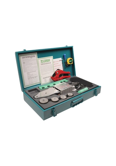 Candan CM-03-SET-V 1500 W PPRC Plastik Boru Kaynak Makinesi
