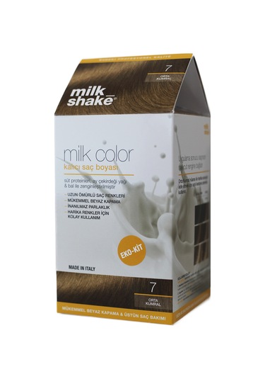 Milk_Shake Milk Color Eko - Kit Orta Kumral  - 7 (Köpüksüz)