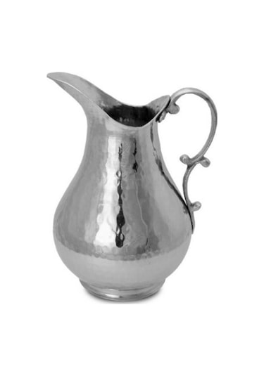 Sürahi Küçük Boy Bakır El Dövmesi Gümüş