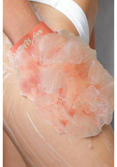 1 Adet Köpük Banyo Lifi Çift Taraflı Hamam Kesesi Peeling Eldiven