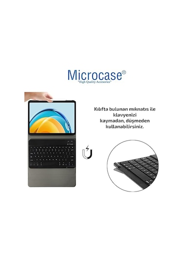 Samsung Uyumlu Tab S9 Ultra 14.6'' Bt Klavyeli Standlı Kılıf-bkk4