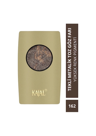 Kajal Metalik Işıltılı Toz Göz Farı Eyeshadow No:162