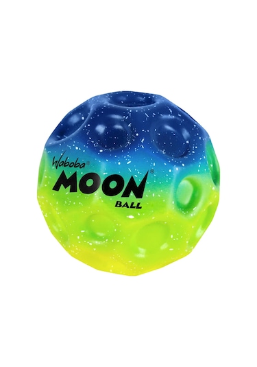 Waboba Rainbow Moon Ball Top Mavi Yeşil Sarı