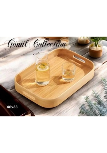 Gönül Gnl3915 Bambu Tepsi 46x33 Cm