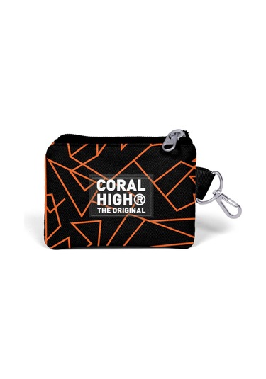 Coral High Turuncu Siyah Basketbol Bozuk Para Çantası 21908 Siyah - Turuncu