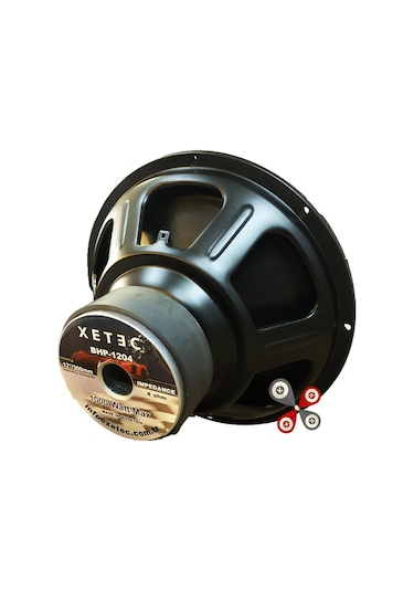 Xetec Bhp 1204 30 Cm 1000 Watt Kabinli Subwoofer Bass Hoparlör