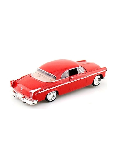 Motormax 1 24 1955 Chrysler C300 Kırmızı Die-cast Model Araba