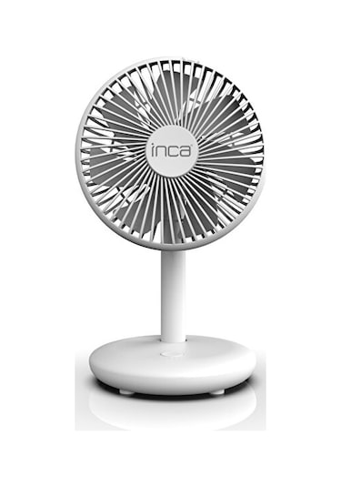 Inca Imf-14b 2400 Mah Taşınabilir Masaüstü Fan Beyaz