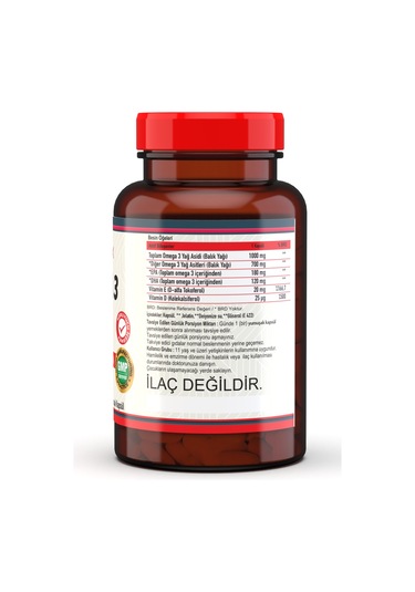 Nevfix Omega 3 Balık Yağı 1300 Mg 90 Yumuşak Kapsül