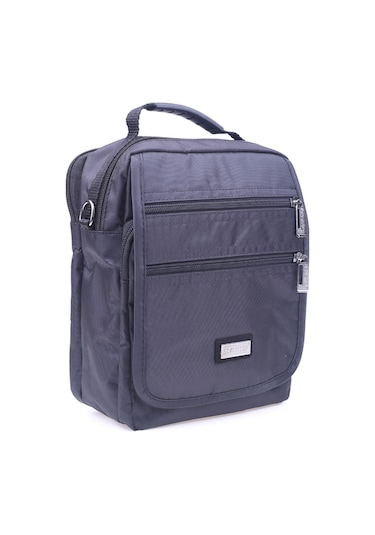 Seventeen 2210 Erkek Siyah El Ve Omuz Çantası Rengarenk Çok Renkli