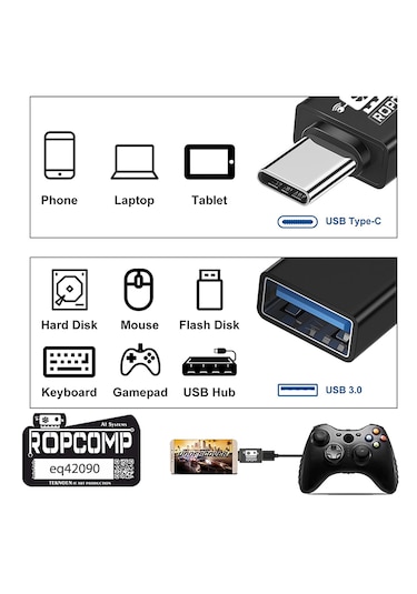 Type C Otg Usb 3.0 Adaptör