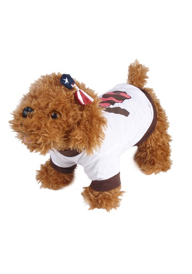 Köpek İçin Kravat Pet Kıyafet Sweat Tshirt
