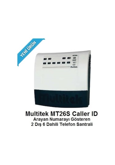 Multitek Mt26S Caller Id 2-6 Telefon  Santrali