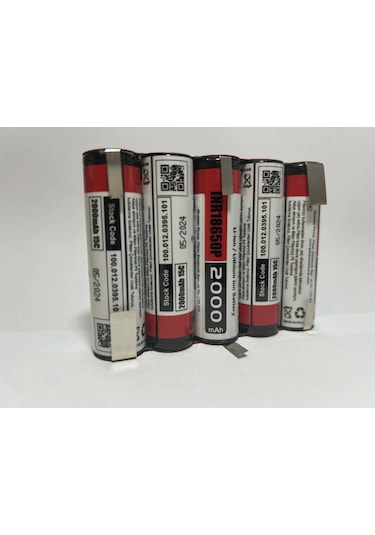 Orion 5s 18v Matkaplar İçin 18650 Li-on Pil Grubu 2000 Mah 15c - 30a