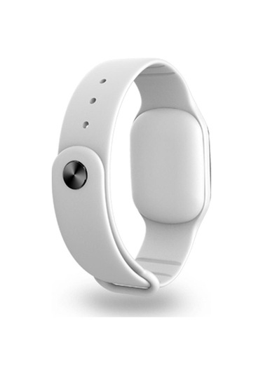 Dolıty Ultrasonik Anti Böcek Kovucu Bileklik Bantları Beyaz Beyaz