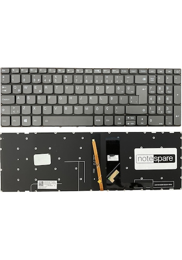 Lenovo Uyumlu Ideapad 3 15ıml05 81wb00s7tx Işıklı Klavye Füme Tr Power Tuşlu Versiyon