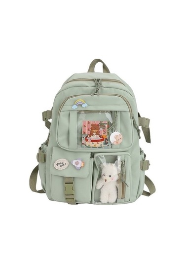 Dake 2022 Kadın Sırt Çantaları Su Geçirmez Naylon Okul Sırt Çantası 1pfıtz Açık Yeşil