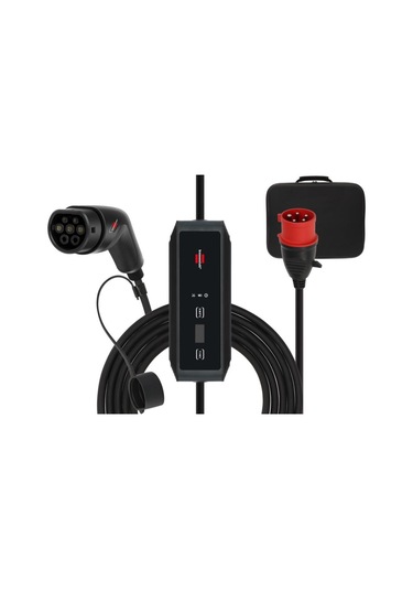 Brennenstuhl E-mobility Serisi Duvar Tipi Uyumlu 3 Fazlı 8 M Kablolu 16A 11 KW Elektrikli Araç Şarj İstasyonu